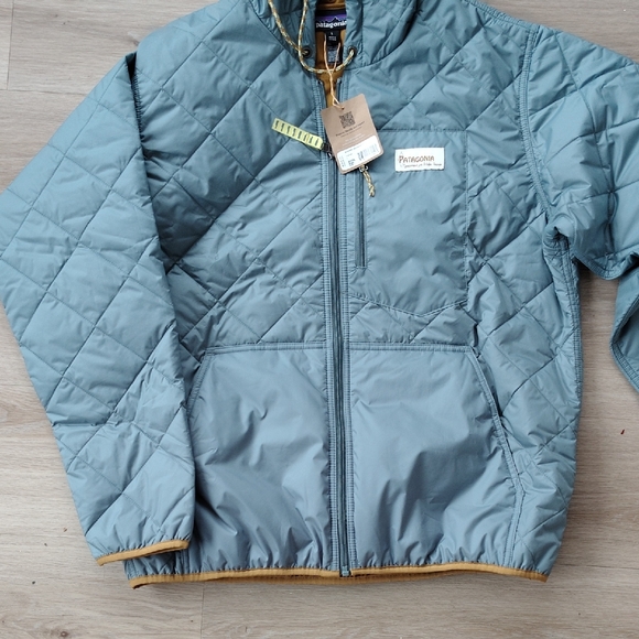 Patagonia Diamond Quilted Bomber Hoody Jacket - Picture 4 of 5